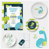 Serviette En Papier Dino Anniversaire de enfant Party