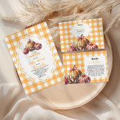 Gobelets En Papier Baby shower de patchs Disco Citrouille