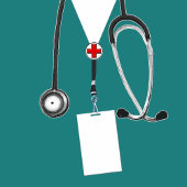 Creatieve Dokter Fleece Dekbed Deken