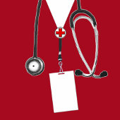 Doctor Medical School Afstuderen Bedankjes Labels