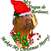 Dogue de Bordeaux Kerstmis Cadeaupapier