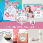 Donut Verjaardag Uitnodiging Strooit Kleurrijk