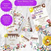 Sweet One First Birthday Favoriser autocollant
