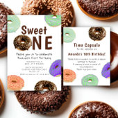 Poster Capsule temporelle Donuts 1er anniversaire