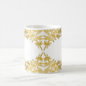 Collection d'or blanc rustique - Mug de café (Centre)