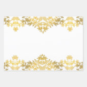 Collection d'or blanc rustique - Papier d'envelopp (Devant)