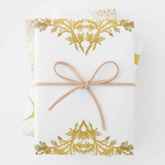 Collection d'or blanc rustique - Papier d'envelopp (En situation)