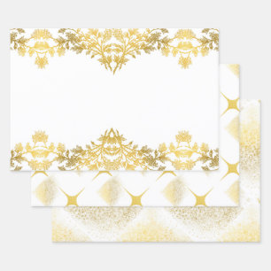 Collection d'or blanc rustique - Papier d'envelopp