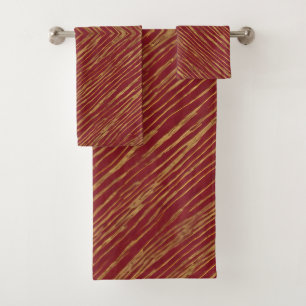 Collection d'or de luxe moderne bordeaux