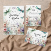 Cartons Réponse Classic Black on White Ornately Framed Wedding (Personnalisez la collection de ce créateur indépendant. )