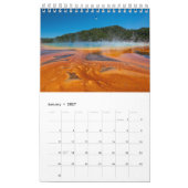 Collection du parc national Yellowstone Calendrier (Jan 2027)
