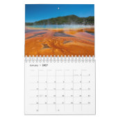 Collection du parc national Yellowstone Calendrier (Jan 2027)