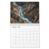 Collection du parc national Yellowstone Calendrier (Feb 2027)