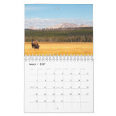 Collection du parc national Yellowstone Calendrier (Mar 2027)