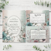 Cartons Réponse Pétales et fleurs douces de sérénité (Personnalisez la collection de ce créateur indépendant.)