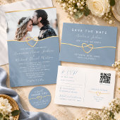 Élégant éventail à main de programme de mariage à