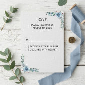 Stofbloem Bruiloft Retouradres Label