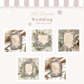 Numéro De Table Dusty Lavender Frame mariage