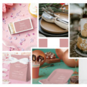 Rafraîchisseur Pour Canette Elégante Dusty rose la nuit avant la fête de maria