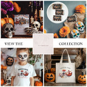 T-shirt Famille de jumelage Halloween de l'équipage éffray