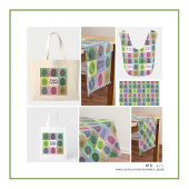 Elégant OEufs colorés Abstraits Collage Carte de P