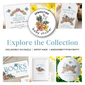 Spring Birds Dank u Baby shower Kaart