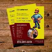 Prospectus 21,6 Cm X 24,94 Cm Entrepreneurs électriques sur mesure