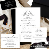 Met liefde en dankbaarheid, Chic Photo Wedding Bedankkaart