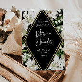 Papier Classiques Lily Invitation à fleurs mariages