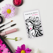 T-shirt Élégant noir blanc Wavy Hairstyle extensions de ch