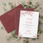 Sachets En Papier Élégant Mariage de fleurs de cerisier (Personnalisez la collection de ce créateur indépendant. Test)