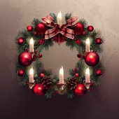 Kerststrik met stripey achtergrond kleine kerstsok