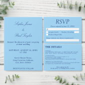 Elegante korenbloem blauw bruiloft gunst doos bedankdoosjes (Personaliseer de collectie van deze zelfstandige maker.)