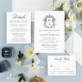 Élégant panneau de bienvenue de mariage à monogram
