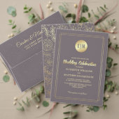 Invitation Serez-vous mon Groomsman ? Mariage d'or Dark Mocha (Personnalisez la collection de ce créateur indépendant. Test)