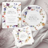 Invitation Elegant Fantasy Floral Bridal Shower