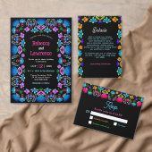 Élégant mariage fiesta Invitations (Personnalisez la collection de ce créateur indépendant. )
