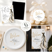 Invitation Cinquante ans et Fabuleux Robe Or 50e Anniversaire