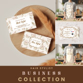 Tablier Elegant Floral Hair Stylist