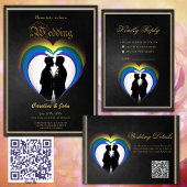 Cartons Réponse Silhouettes gaies élégantes