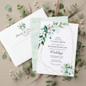 Serviette En Papier Elle A Dit Oui Fiançailles Géométrique Vert (Personnalisez la collection de ce créateur indépendant. Test)