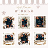 Carte D'accompagnement Élégant Mariage Halloween