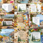 Invitation That's Amore Italian Cocktail QR Code Bridal 