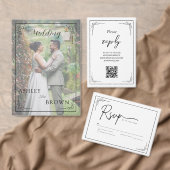 Étiquette Modern Boho Elegant minimalist Return Address  (Personnalisez la collection de ce créateur indépendant. )