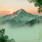 Invitation Cornflower Burgundy Retro Wedding