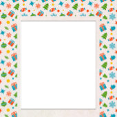 Invitation Élégant Motif de Noël personnalisé