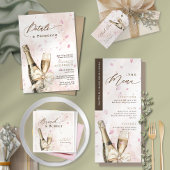 Serviette En Papier Petits déjeuners & Bulles Élégants pour l'enterrem