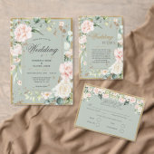 Monogram Letter Q Weddenschap Hartelijk dank Bedankkaart (Personaliseer de collectie van deze zelfstandige maker.)