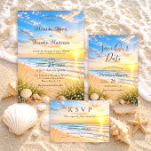 Invitation de sauvegarde de la date pour les vague