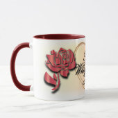 Collection élégante de Mug Rose (Gauche)